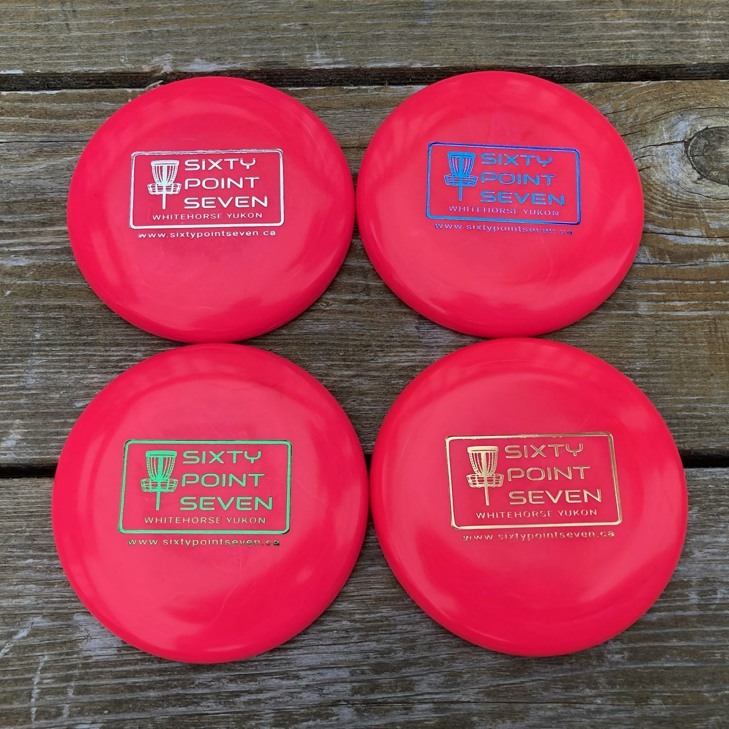 Sixty Point Seven Mini Discs - Pink