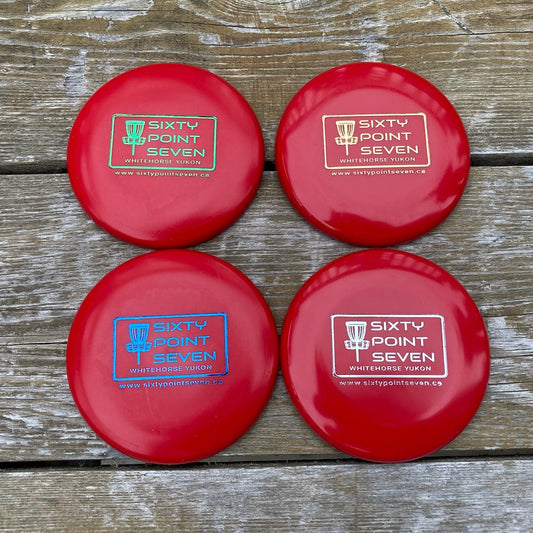 Sixty Point Seven Mini Discs - Red