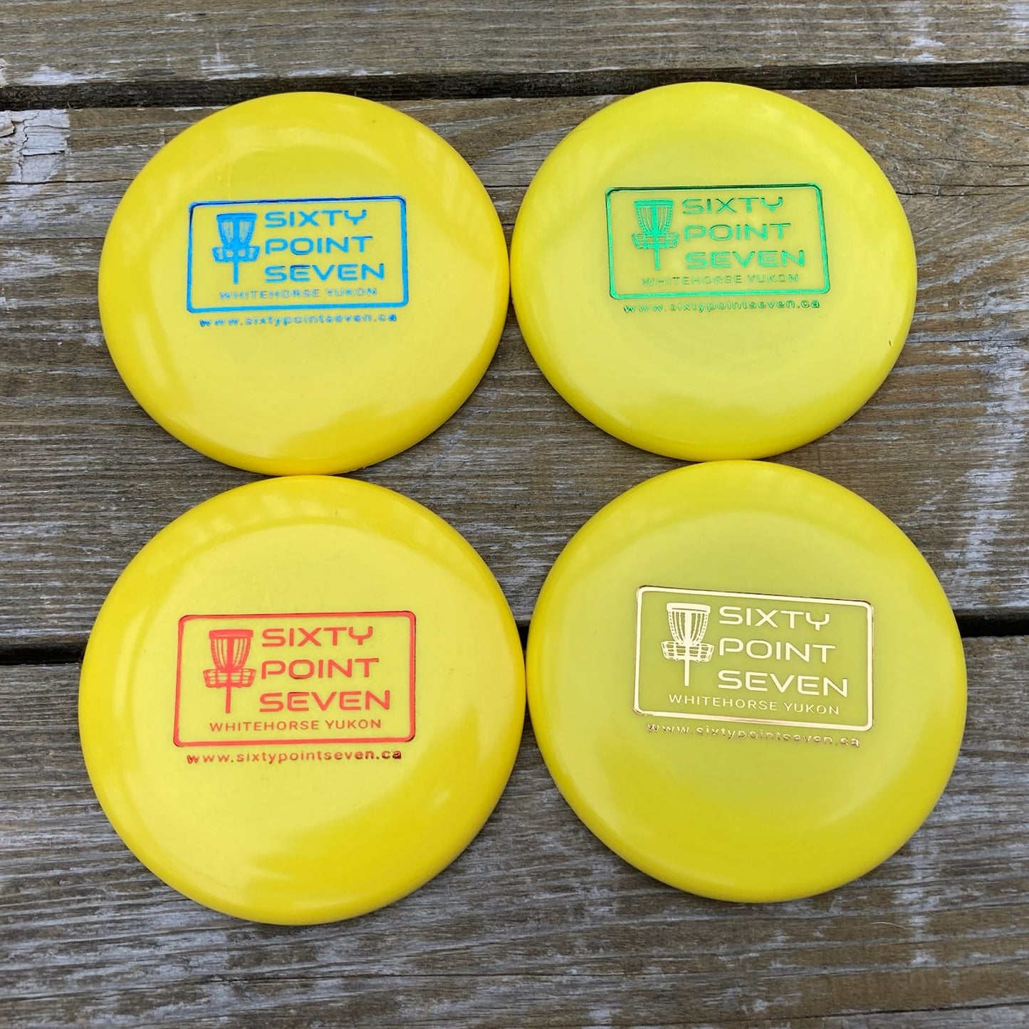 Sixty Point Seven Mini Discs - Yellow
